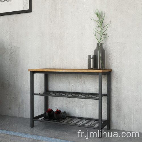 Banc de rangement pour chaussures pour la maison